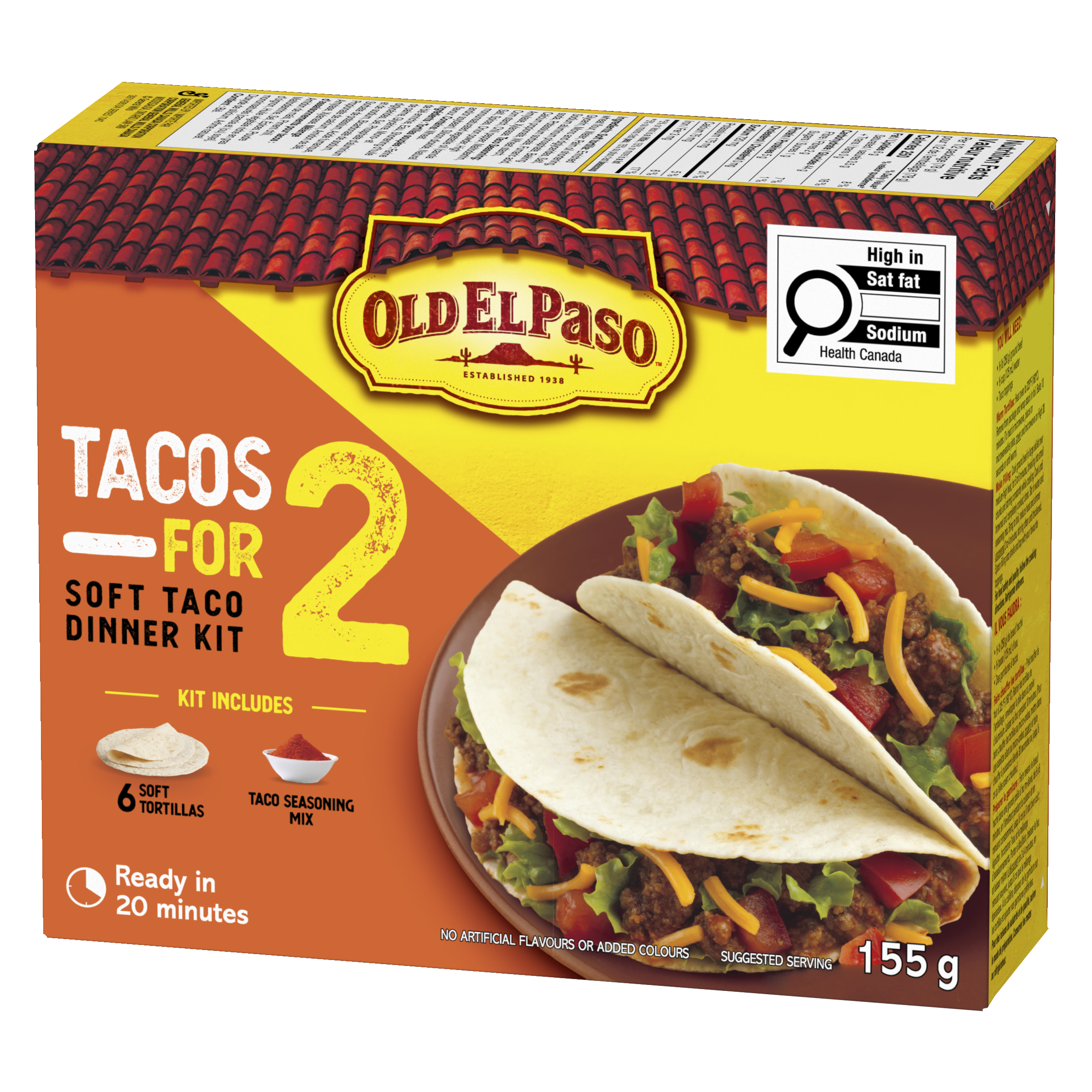 Tacos for Two Soft Taco Dinner Kit