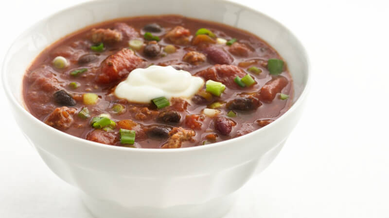 Chili Au Boeuf Et À La Salsa Adapté Santé