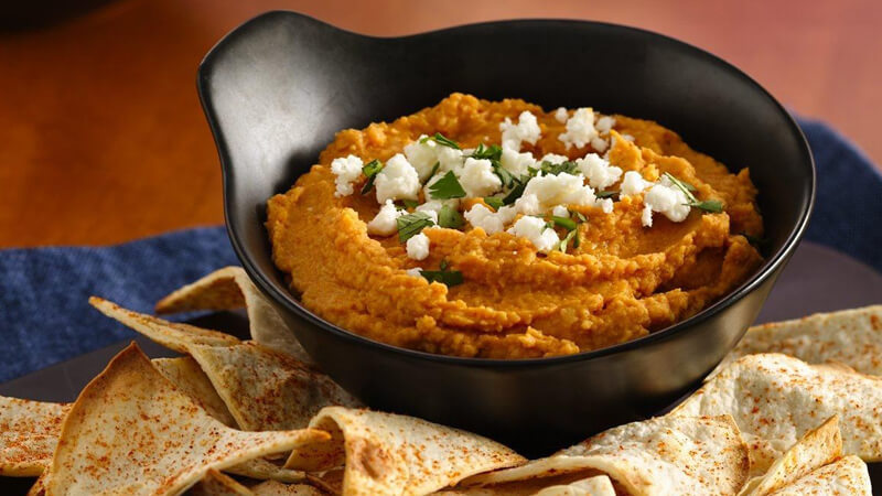 Hoummos Et Croustilles Style Tortillas